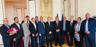 Le député Mikaele Seo rencontre le ministre des Outre-mer, Mr. Carenco