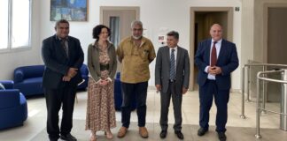 Le député Mikaele Seo rencontre Emmanuelle Wargon, Présidente de la Commission de régulation de L'Énergie