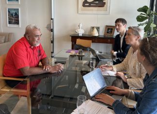 Le député Mikaele Seo a rencontré Madame Anne Le Hénaff
