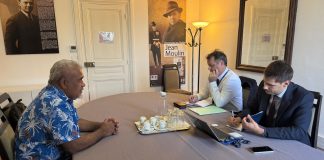 Réunion de travail au ministère de l’intérieur